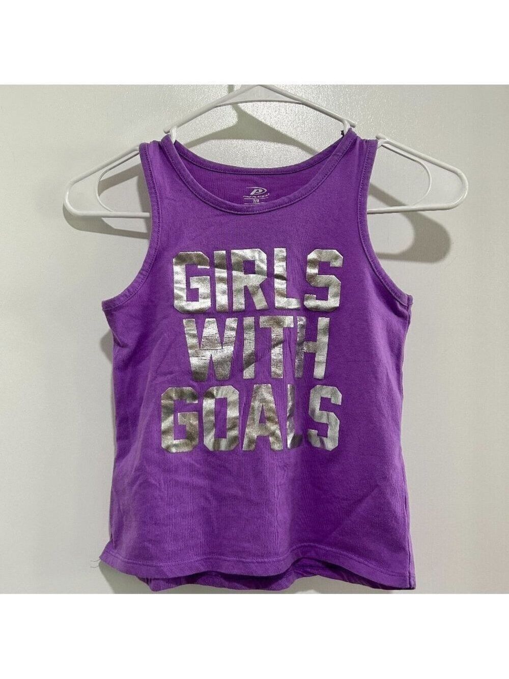 Girl's Pro Player graphic tank Size 7/8